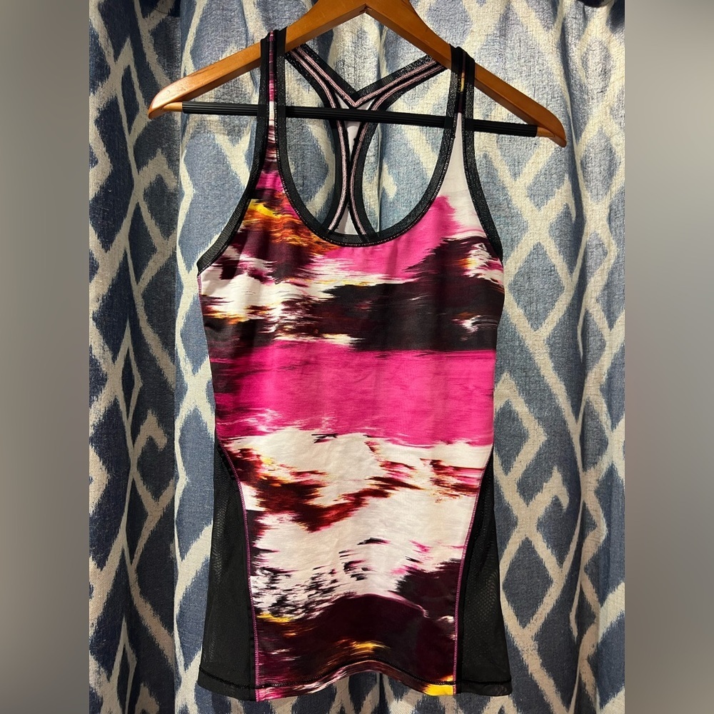Lululemon racerback sheer tank size 2 based on measurements​